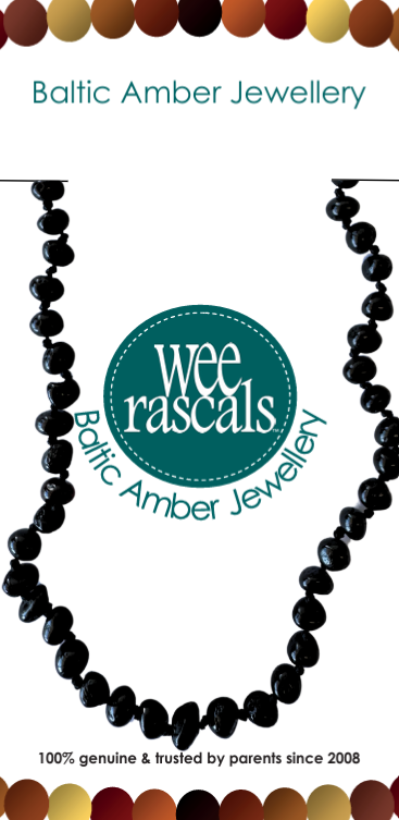 Amber Adult Necklace - Black