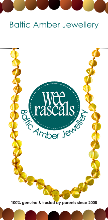 Amber Adult Necklace - Honey