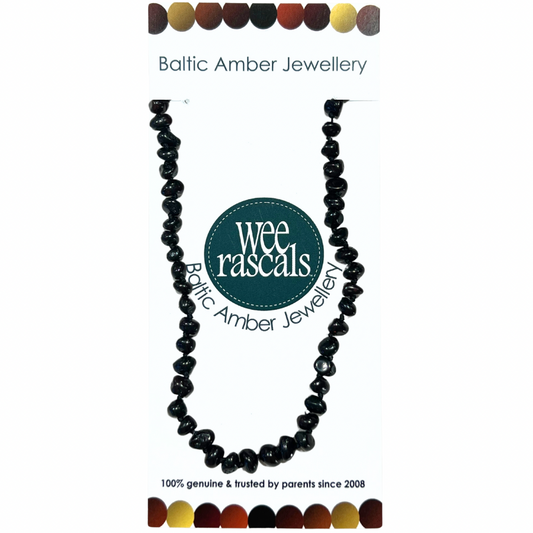 Wee Rascal - Amber Adult Necklace - Cherry