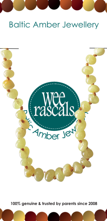 Amber Infant Necklace - Milki